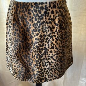Hugo Buscati leopard print skirt - 4